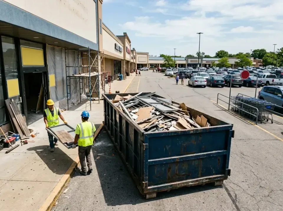 retail-store-renovation-debris-003 — frequently asked questions, Roll-off Dumpster Rentals in Fort Belvoir, VA